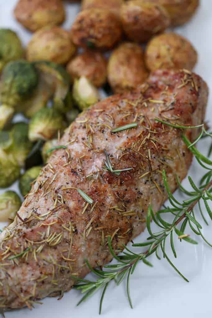rosemary crusted pork tenderloin in air fryer recipe