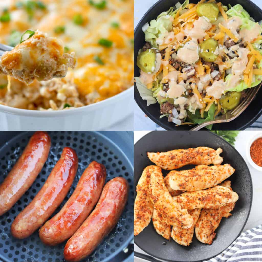 collage image of top recipes in 2021