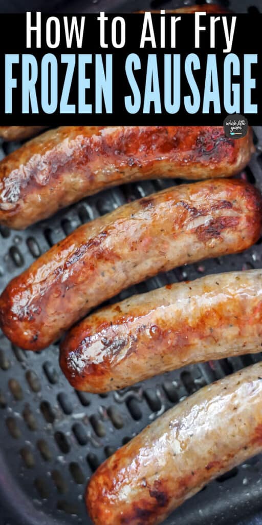 ir fryer frozen sausage pin