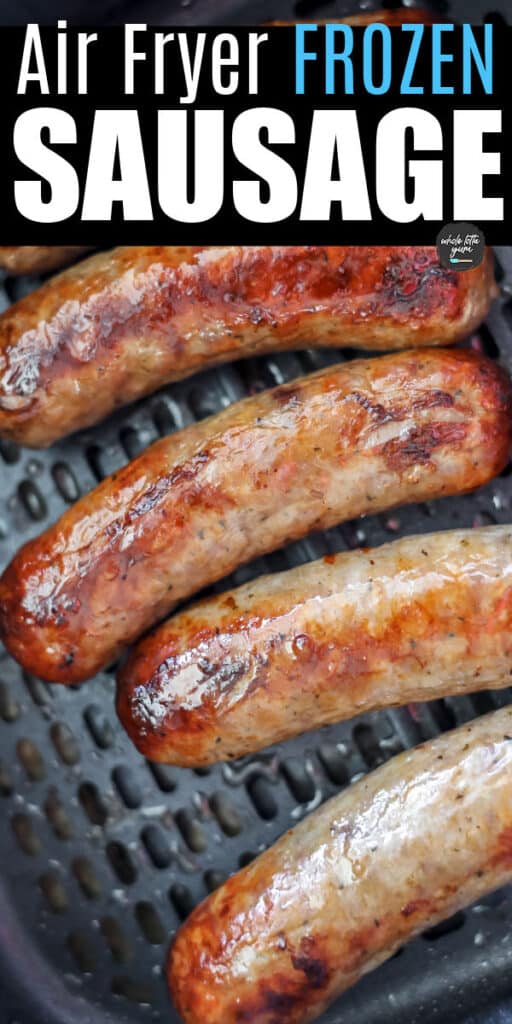 ir fryer frozen sausage pin