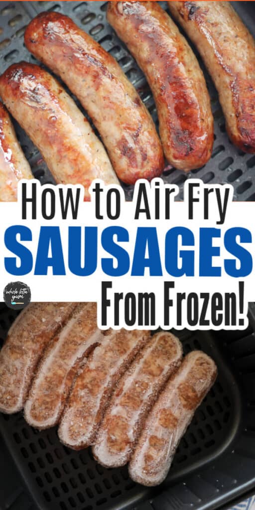 ir fryer frozen sausage pin