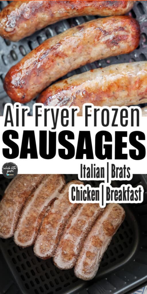 ir fryer frozen sausage pin
