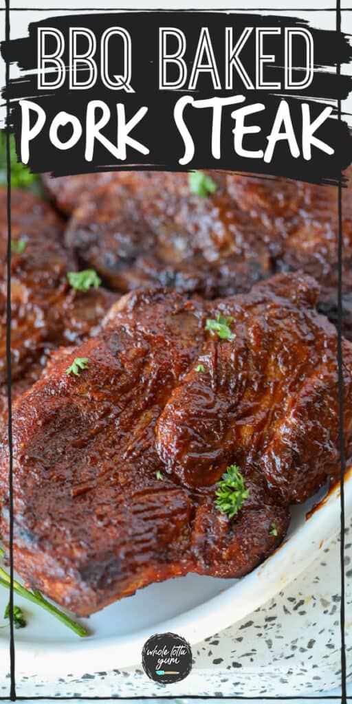 cooking baked pork steak recipe pinterest pin
