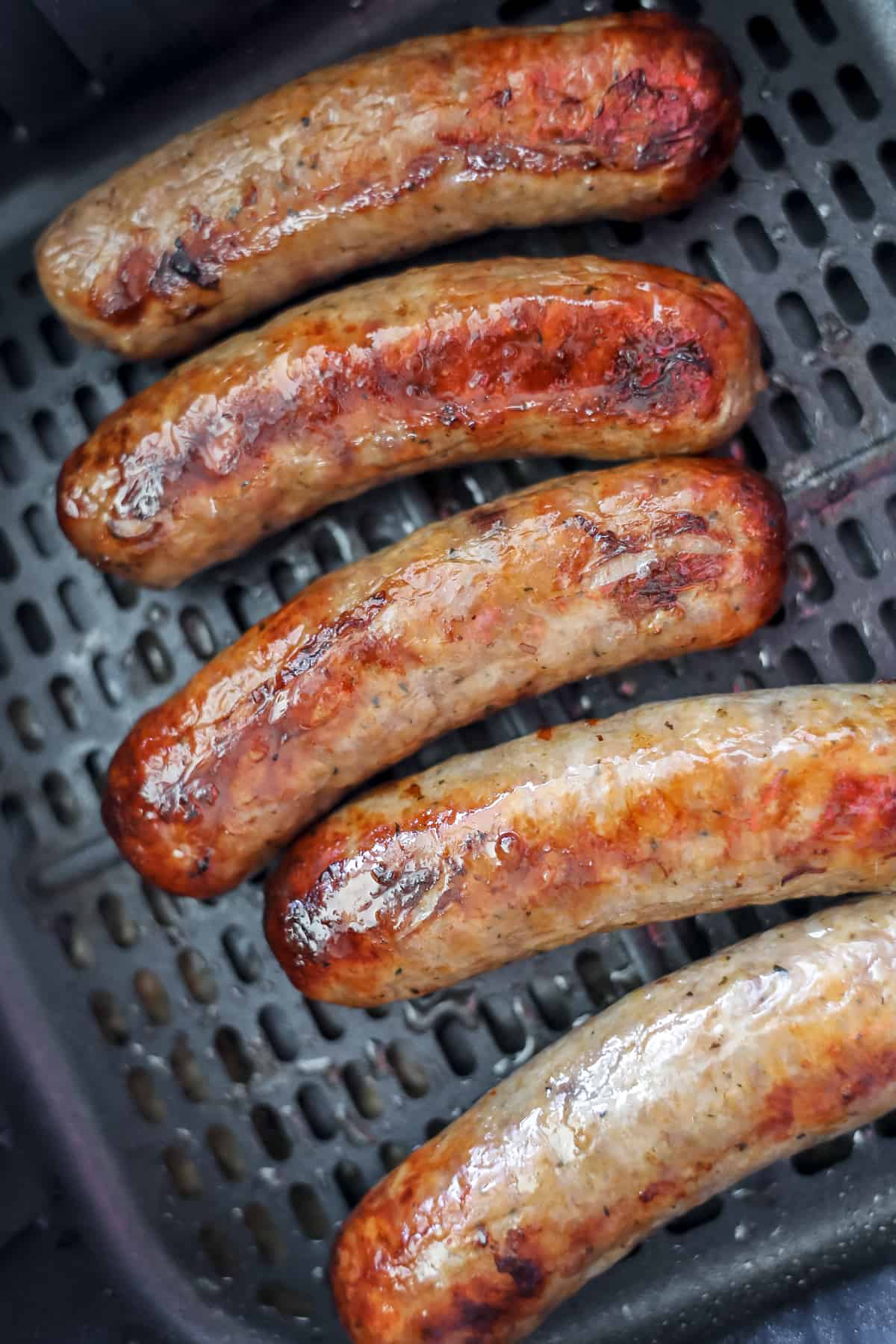 frozen sausage in air fryer