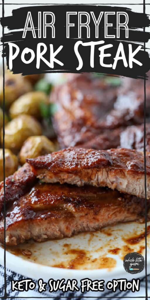 pork shoulder blade steak in air fryer pin