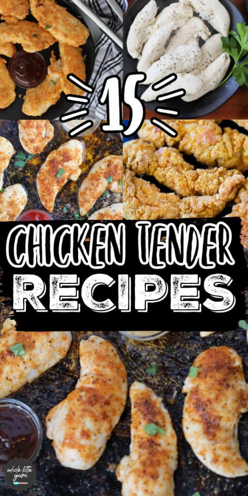 recipes for chicken tenders pinterest pin