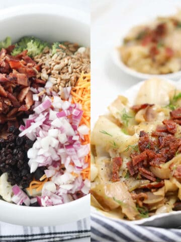 sides for pork steak collage image