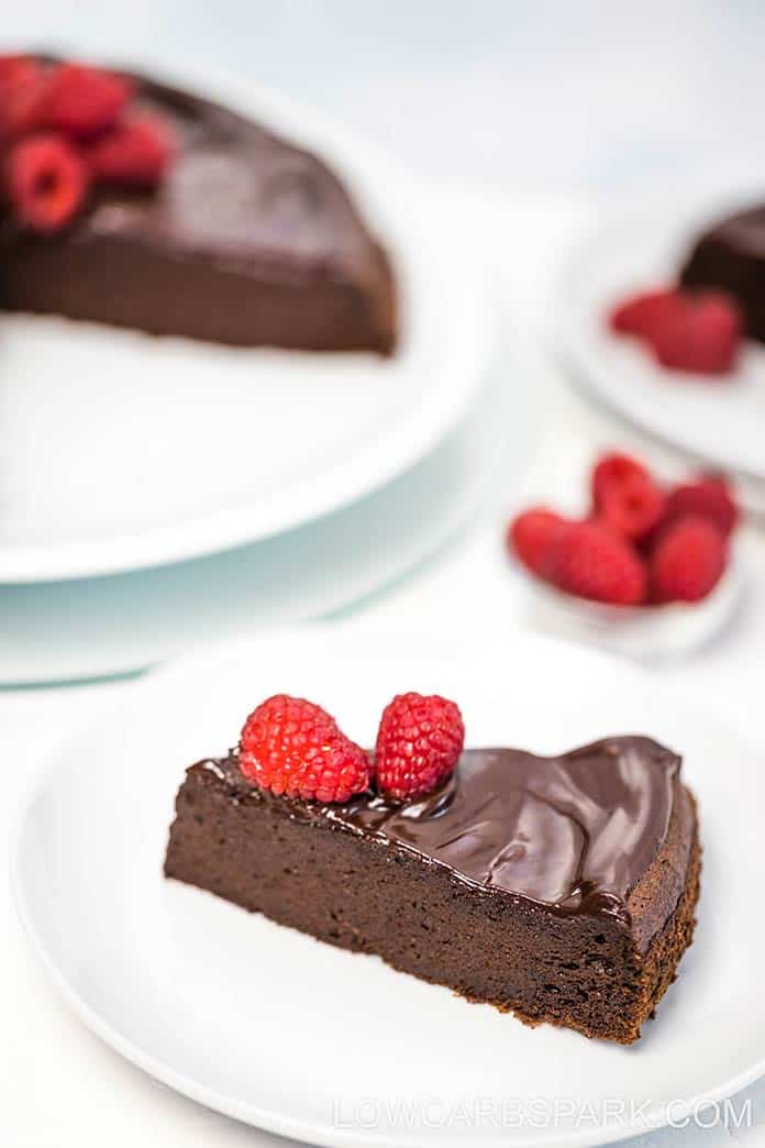 healthy cake recipe that's a flourless chocolate cake