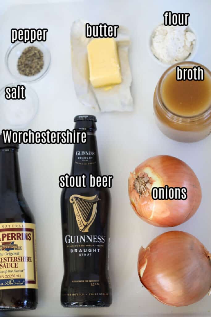 whats in bangers and mash onion gravy