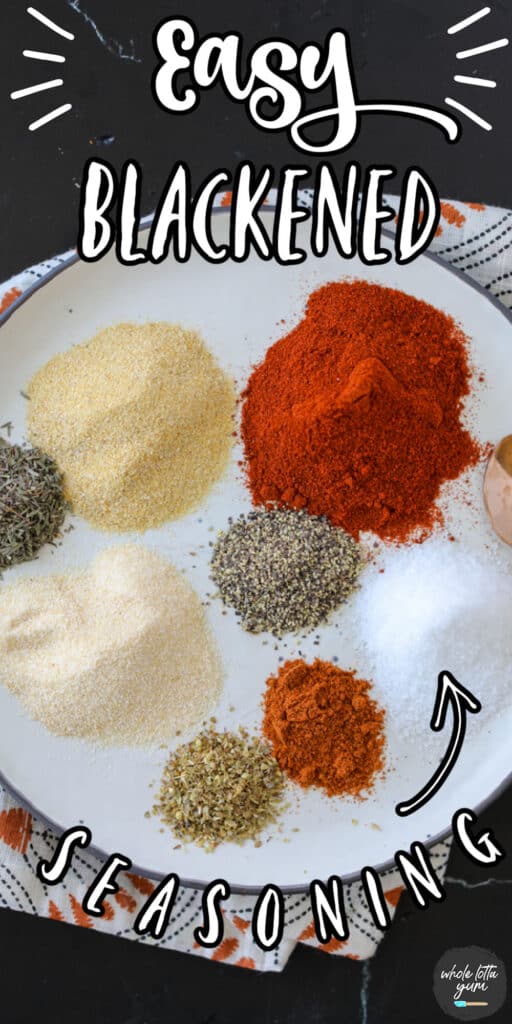 blacken seasoning pin for pinterest