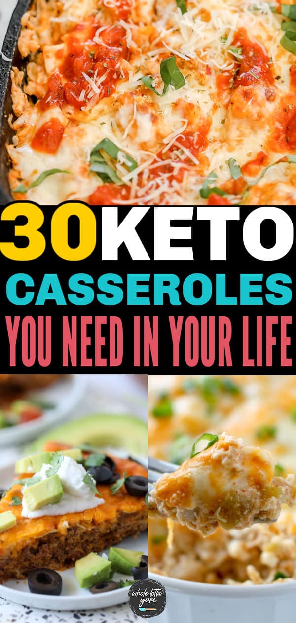 keto casserole recipes pin