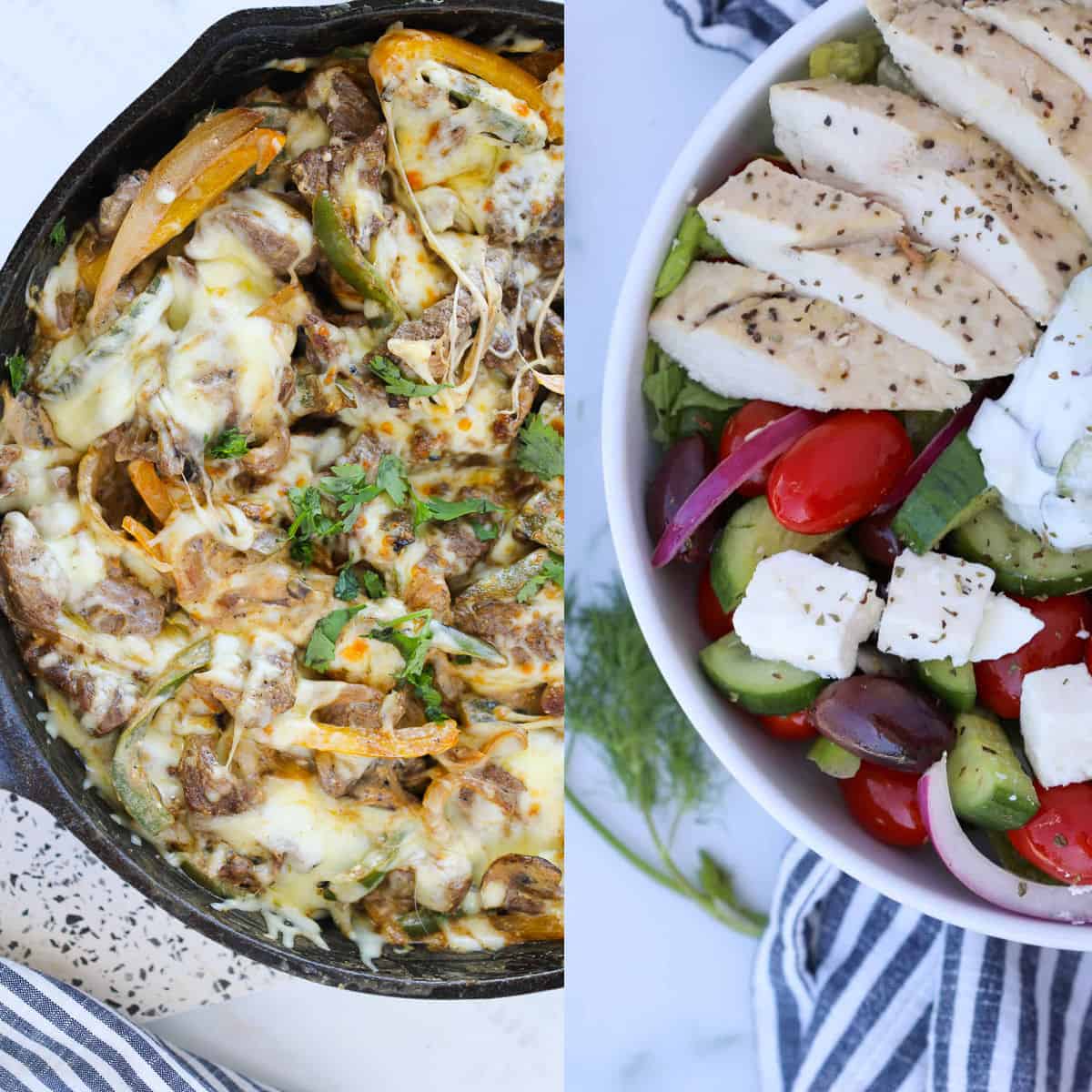 the best keto dinner recipes collage