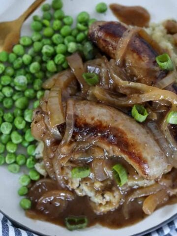 traditional irish bangers and mash recipe