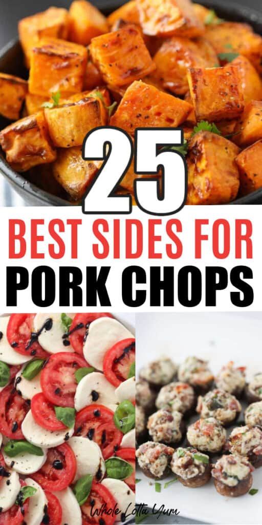 best sides for pork chops recipes that are easy and delicious