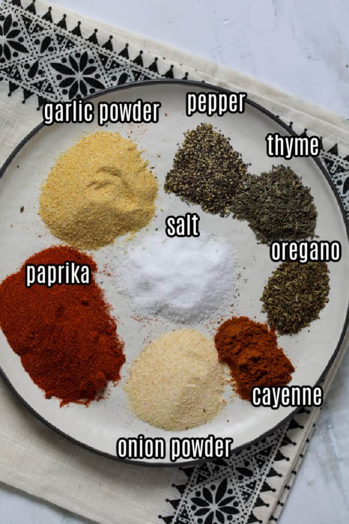 what's in cajun seasoning mix of spices