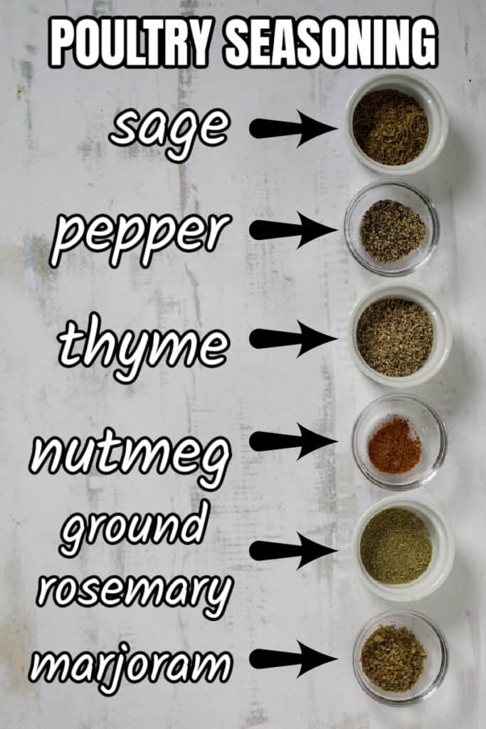 what's in poultry seasoning mix