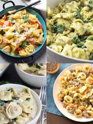 bst tortellini recipes collage