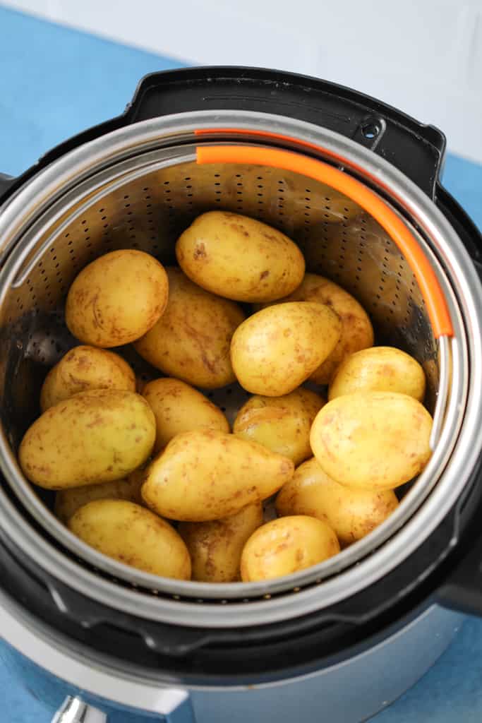 steamed potatoes in instant pot cooked and ready4