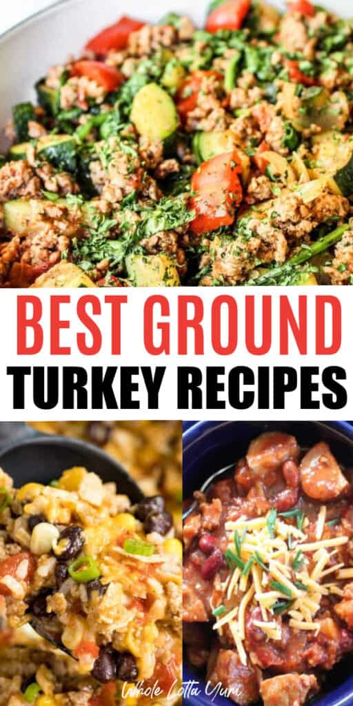 best ground turkey recipe ideas pin
