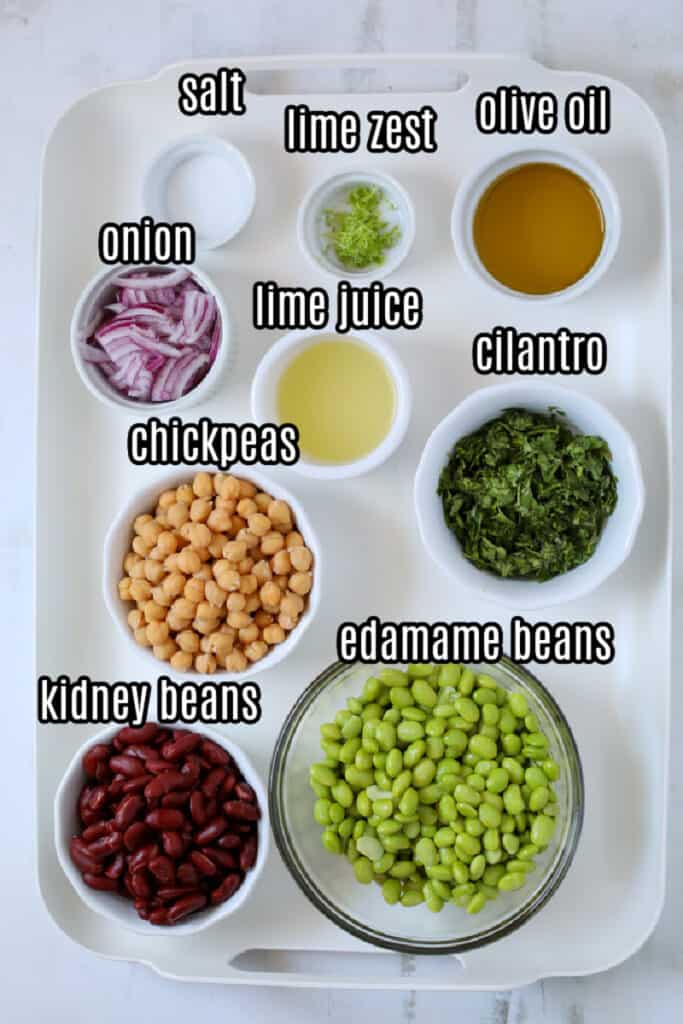3 bean salad recipe no sugar 2 ingredients in dishes