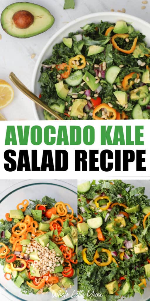 avocado kale salad recipe best summer salad recipe