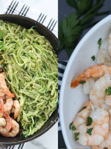 best frozen shrimp recipes collage