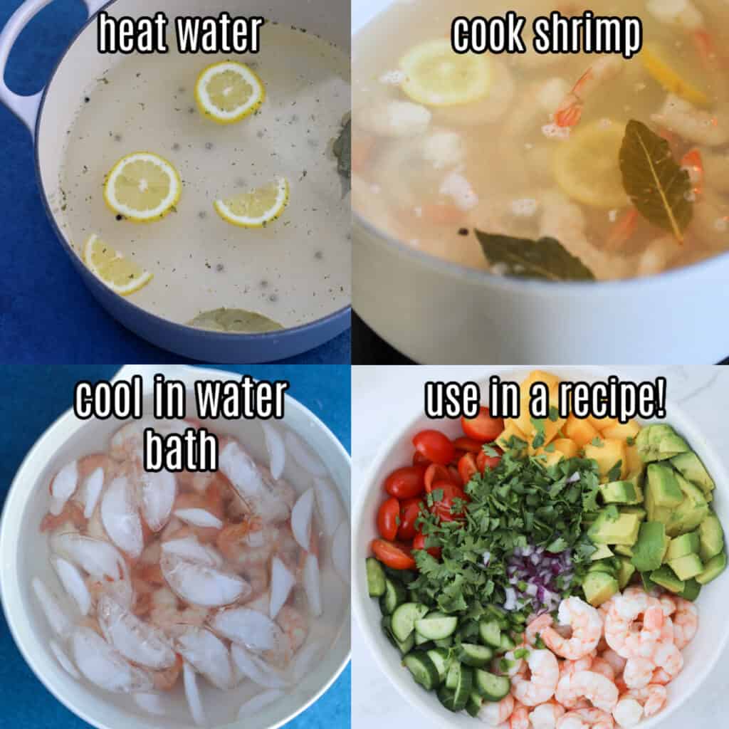 boiled frozen shrimp recipe step by step instructions