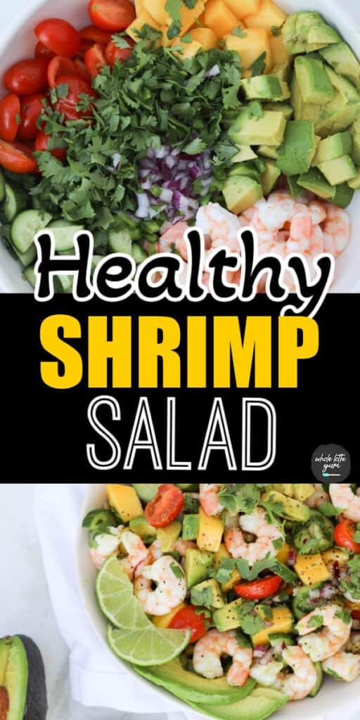 salad with shrimp pin