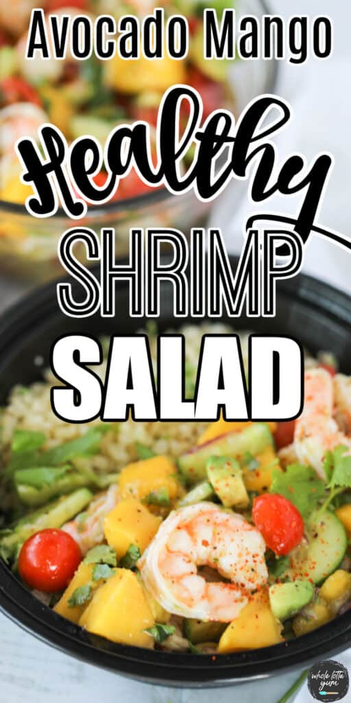 salad with shrimp pin