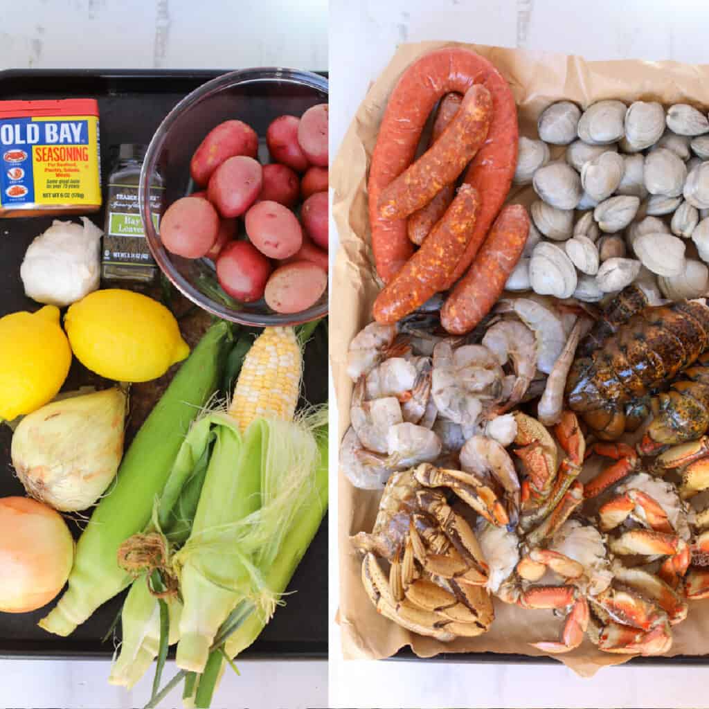 what goes in a seafood boil ingredients
