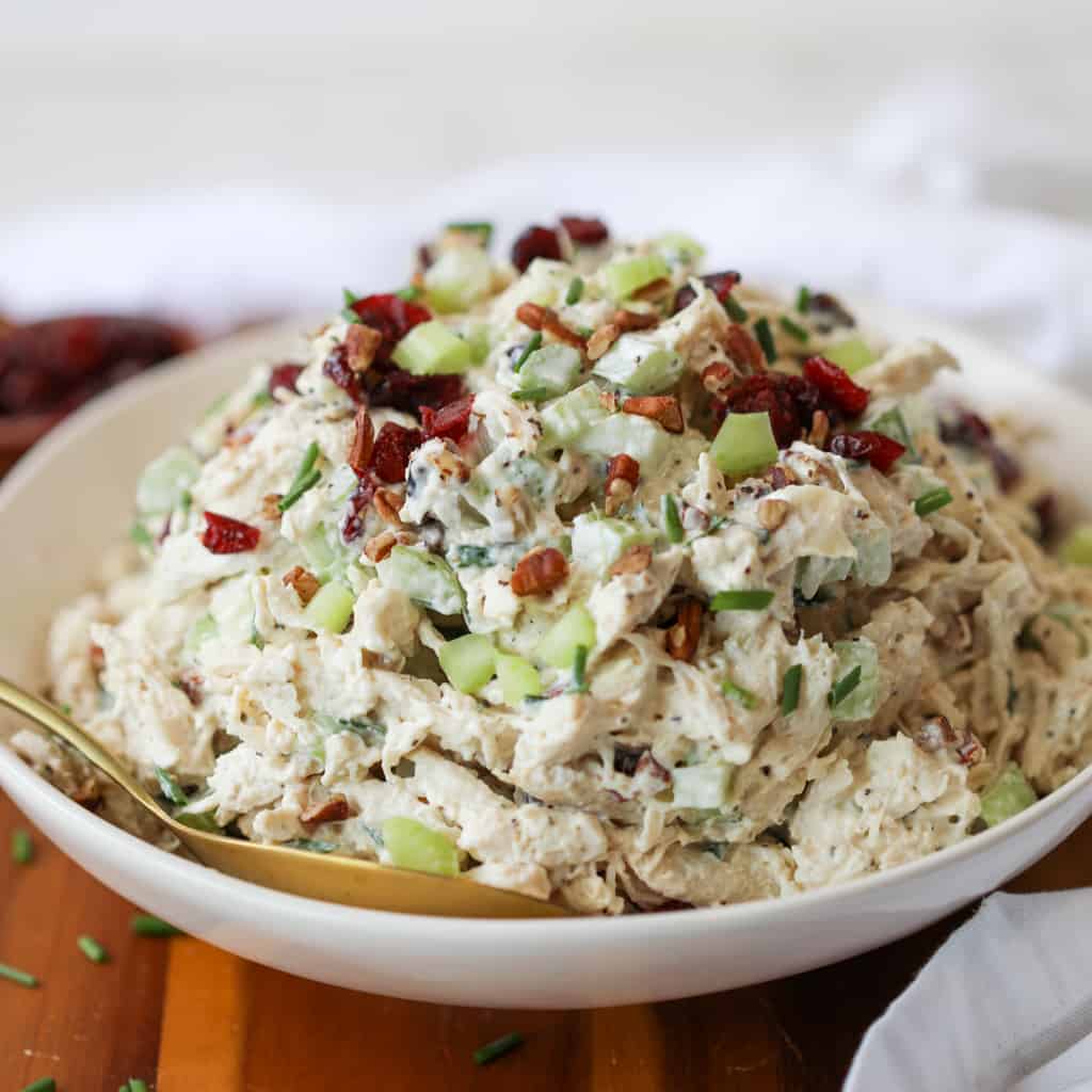 Chicken Salad with Cranberries and Pecans