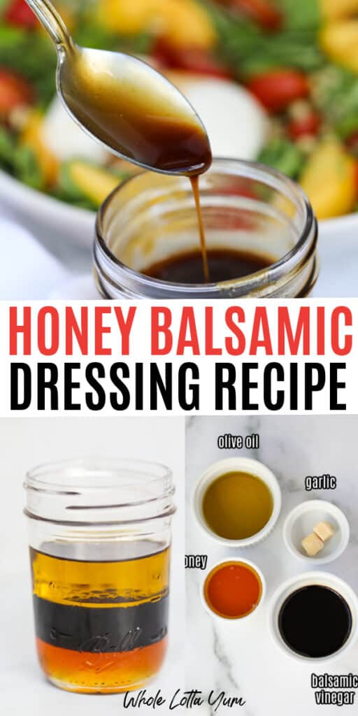 honey balsamic dressing tasty and easy dressing recipe