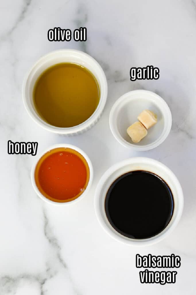 honey balsamic viniagrette recipe ingredients