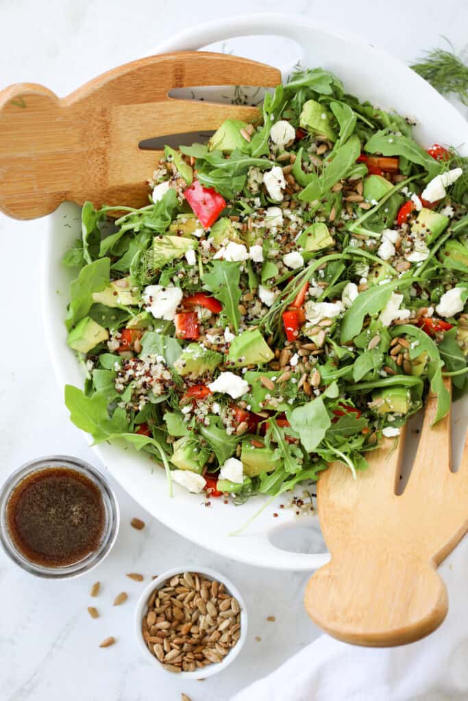 quinoa and arugula salad 3 best healthy salad