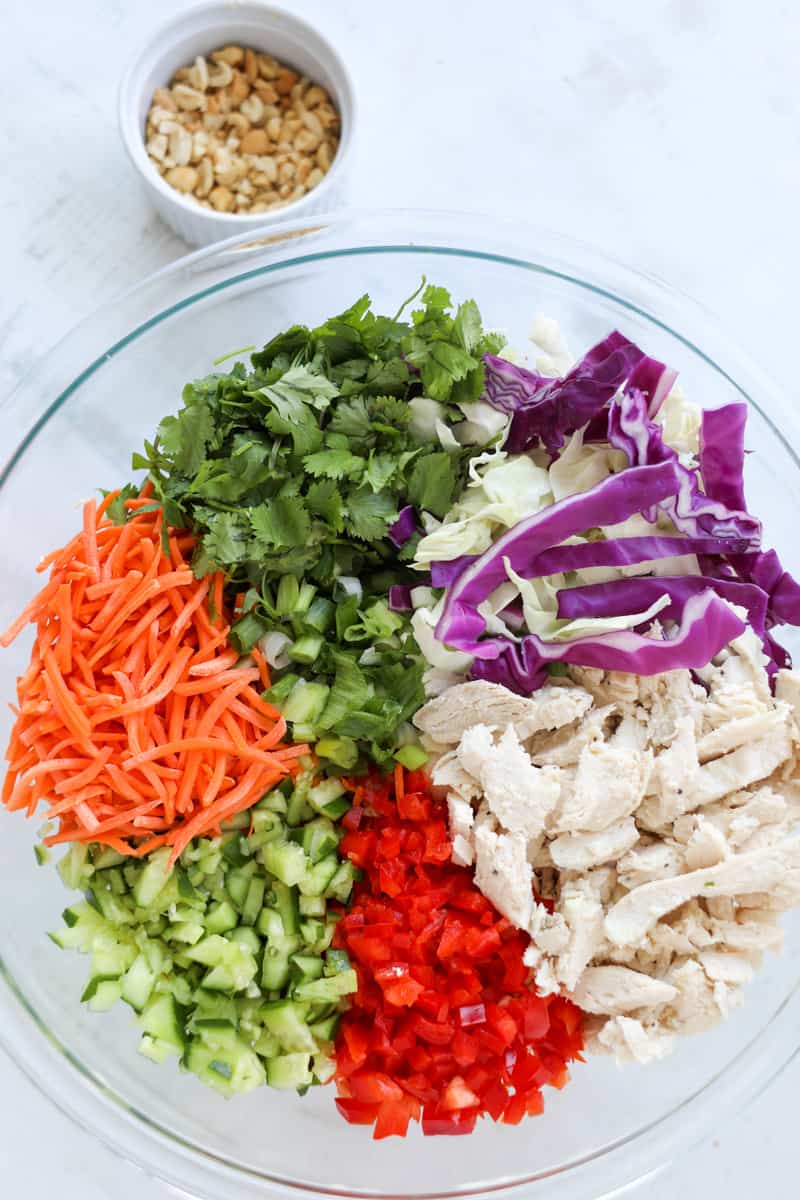 Thai Chopped Salad with Chicken