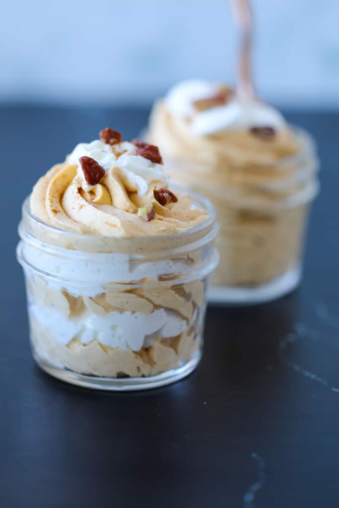 low carb mousse with topping easy recipe