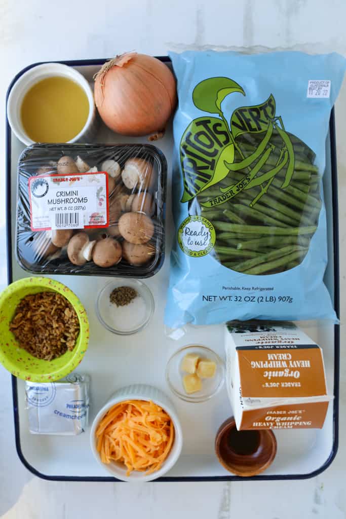 green beans with cream cheese recipe ingredients