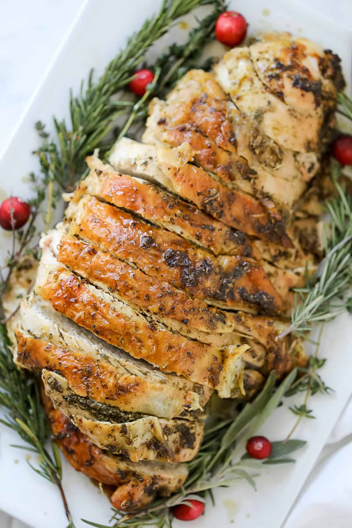 half turkey breast recipe