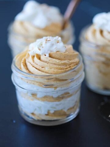 keto pumpkin mousse 1 cute dessert that's tasty and easy