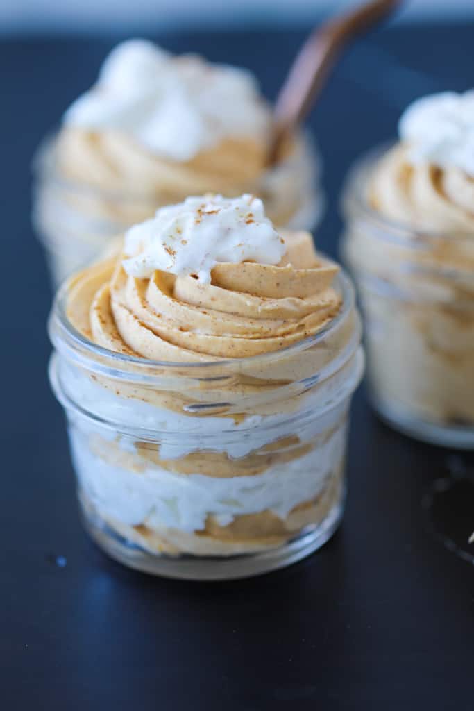 keto pumpkin mousse 1 cute dessert that's tasty and easy