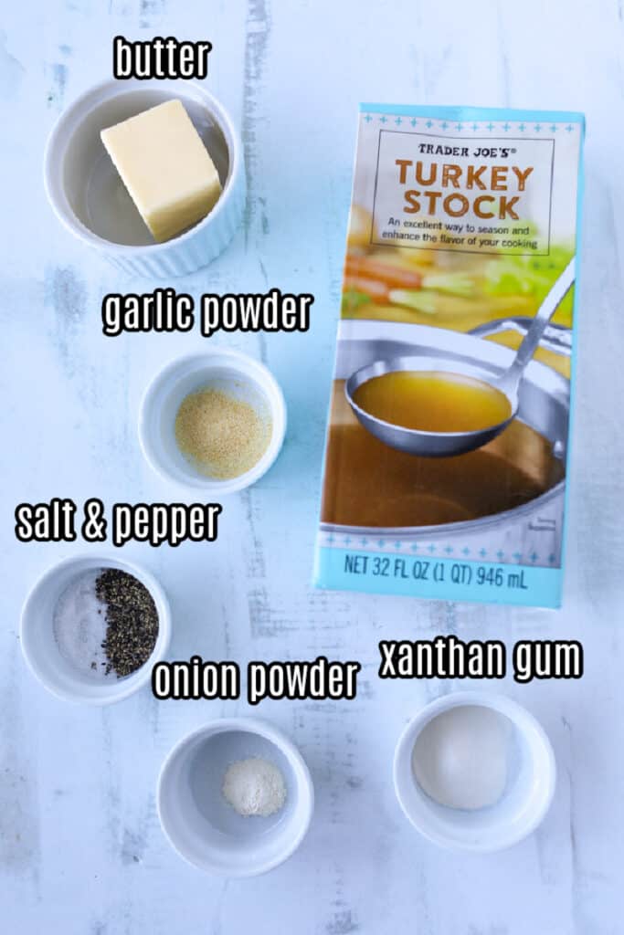 keto turkey gravy ingredients 2 simple ingredients