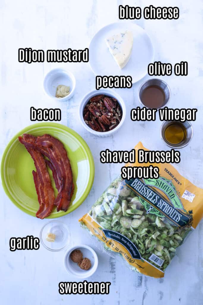 raw brussel sprouts salad recipe ingredients ingredients