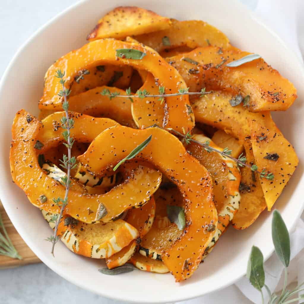 roasted carnival squash 4 ready to eat
