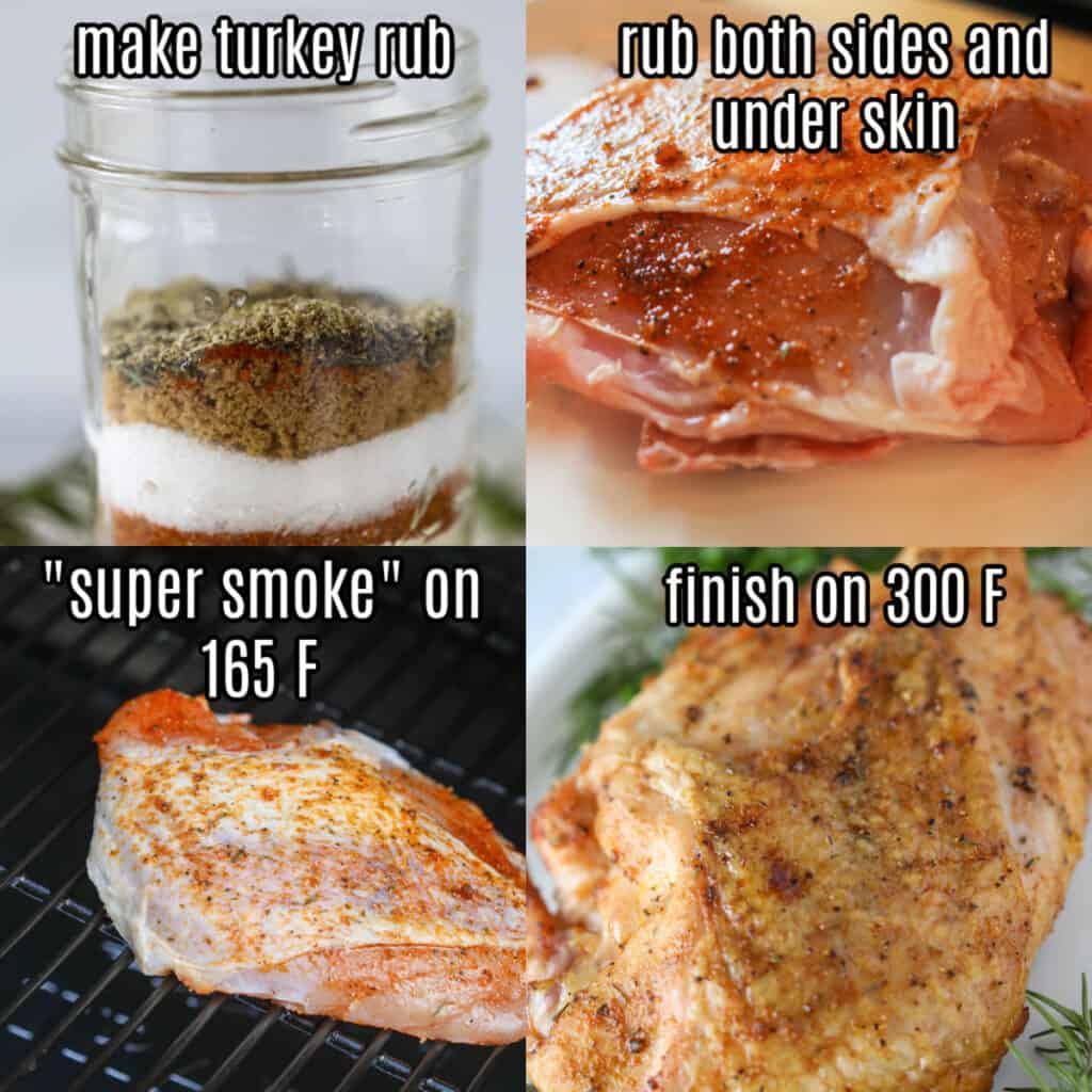 smoked turkey breast recipe steps