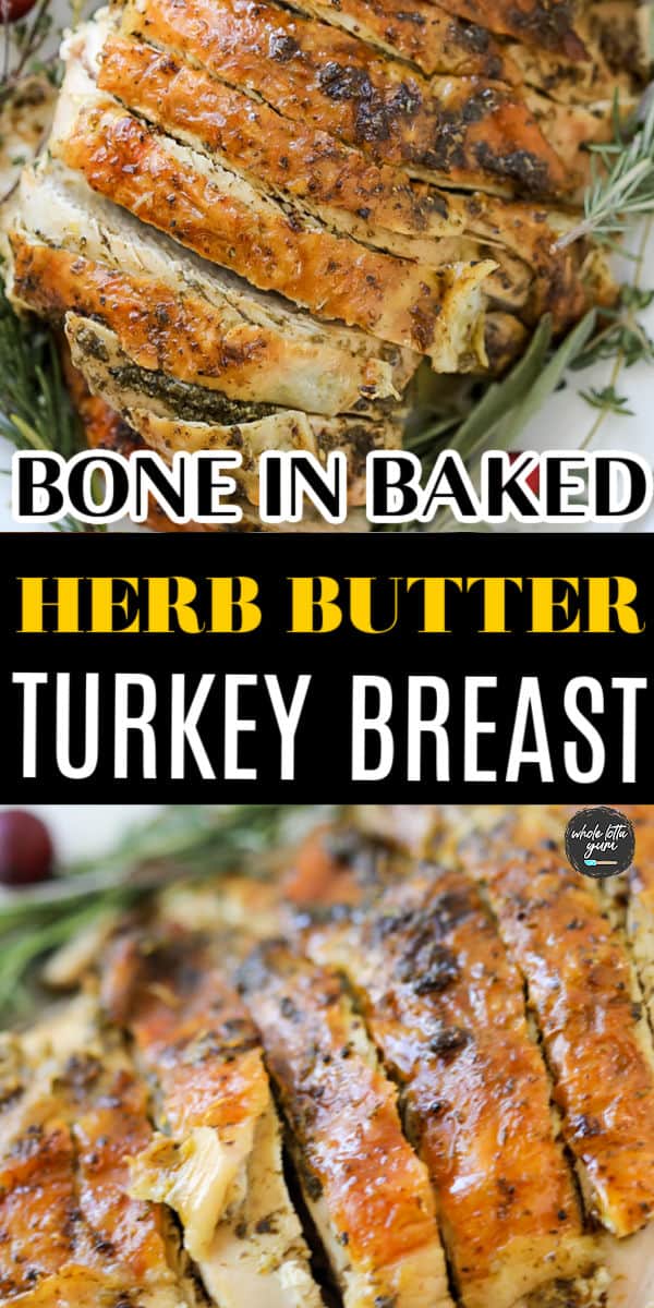 turkey breast in oven pin