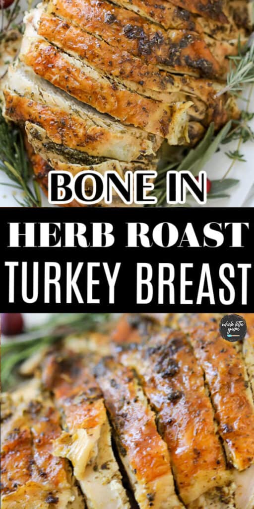 turkey breast in oven pin