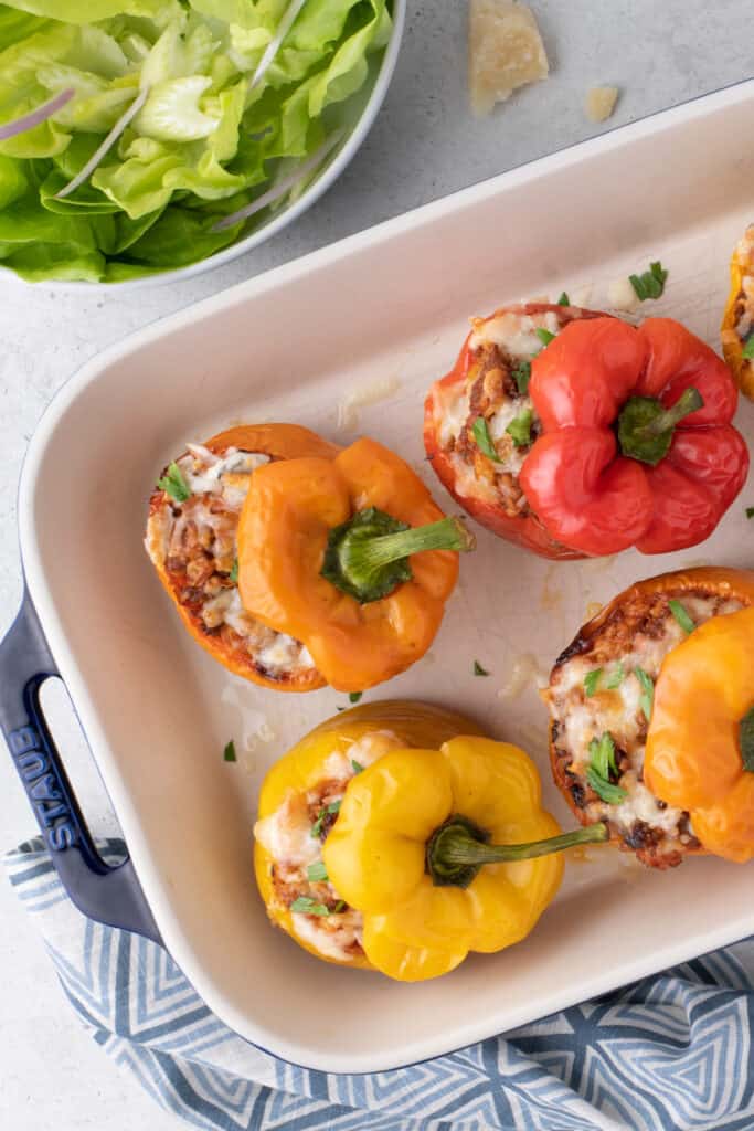 italian stuffed peppers recipe 1 easy tasty recipe