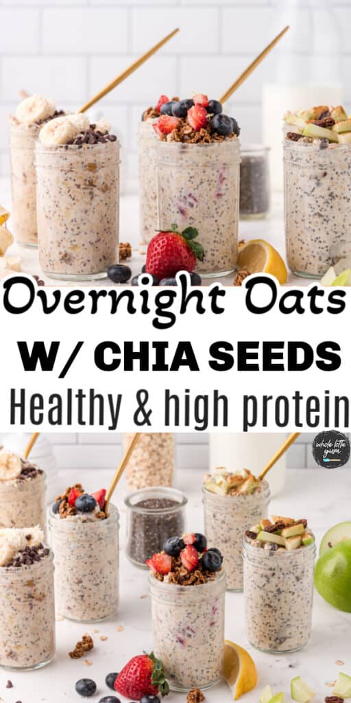 healthy overnight oats pin
