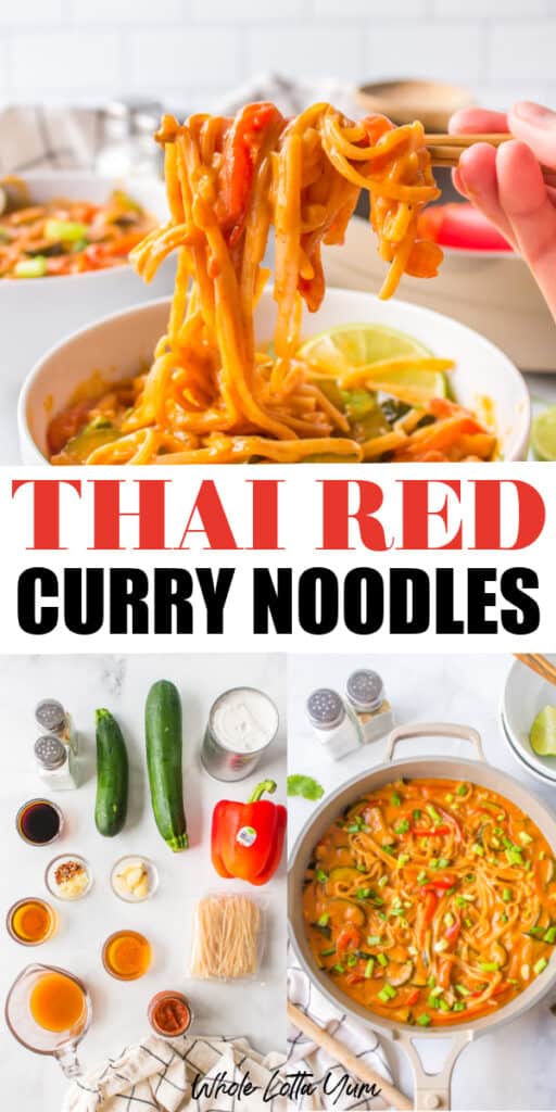 thai red curry noodles best and healthy noodle recipe