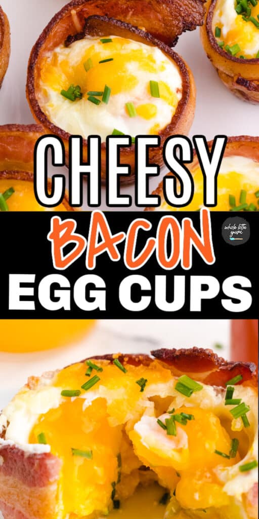bacon egg cups pin